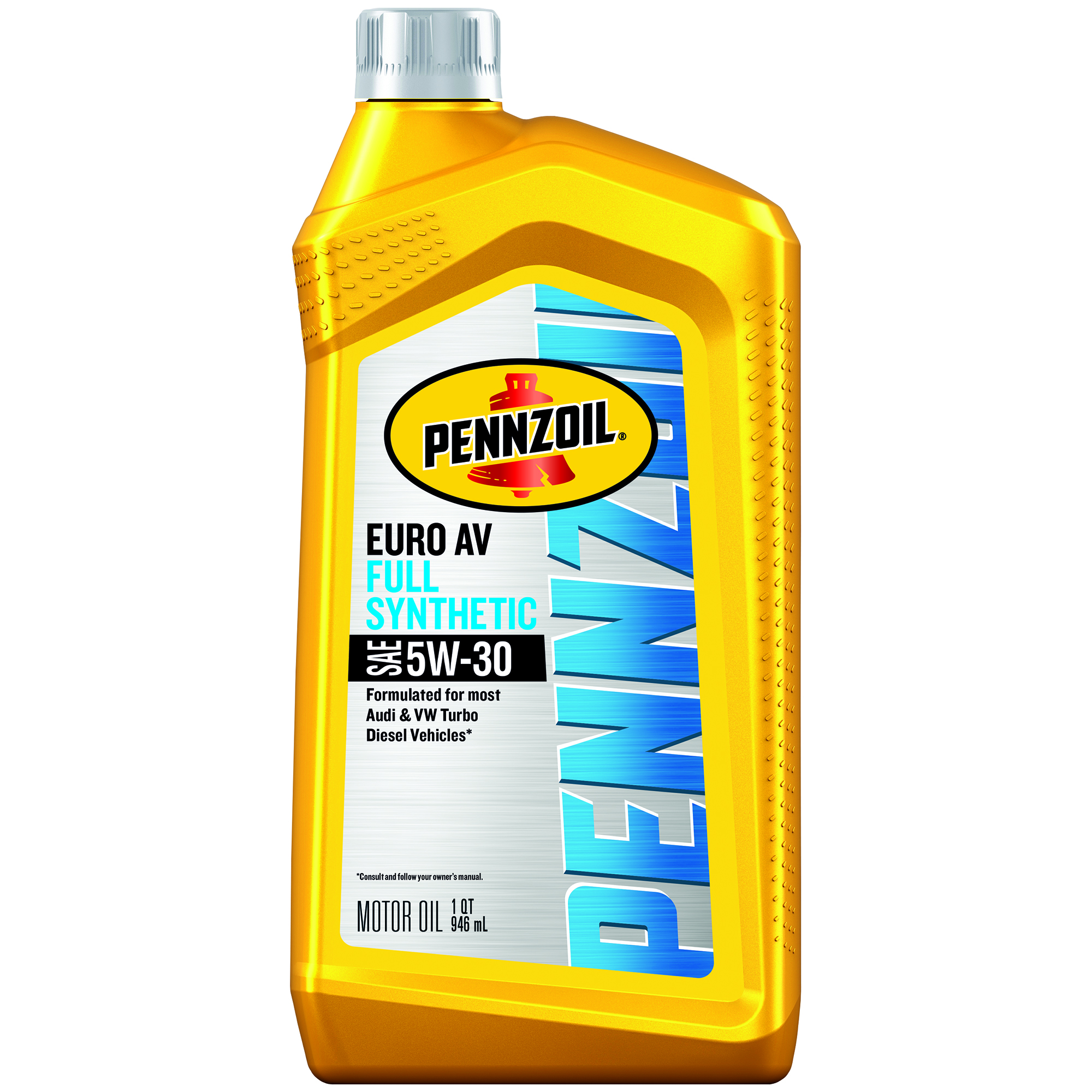 Pennzoil® Euro AV Full Synthetic Motor Oil SAE 5W-30 -  | Container: 1 Qt Bottle | Shipped as: Case of 6 X 1 Qt Bottles - Automotive Engine Oils